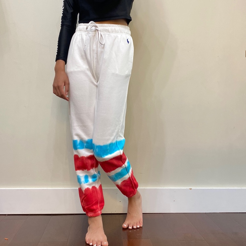 Polo terry jogger pant | size XS